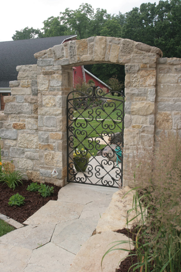 Stone and Metal Gate