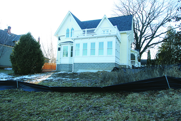 Historic Stillwater Minnesota Remodel Landscaping_Before Back of House