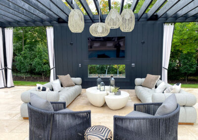 Backyard Loung Sitting Area