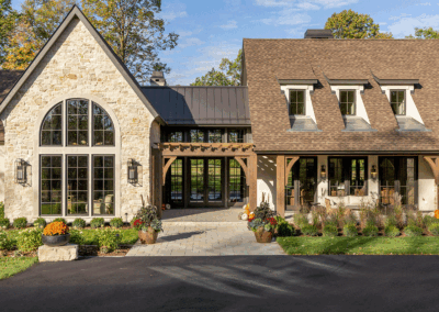 Front entry paver walkway Orono Minnesota