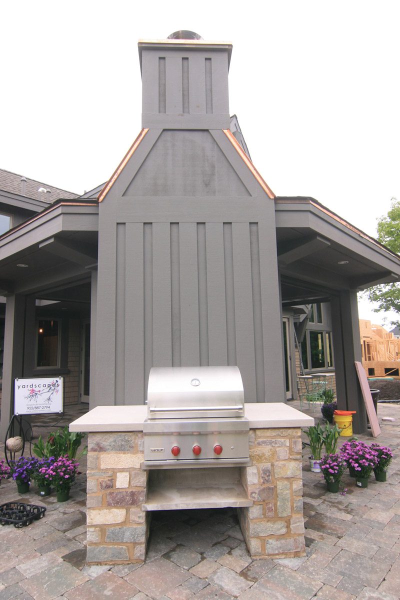 Outdoor Grilling Station in Chaska, MN