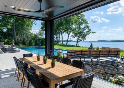 Al Fresco Dining Poolside on Lake Minnetonka, MN