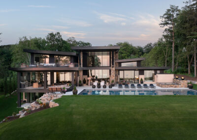 Modern Lake Minnetonka Pool and Spa